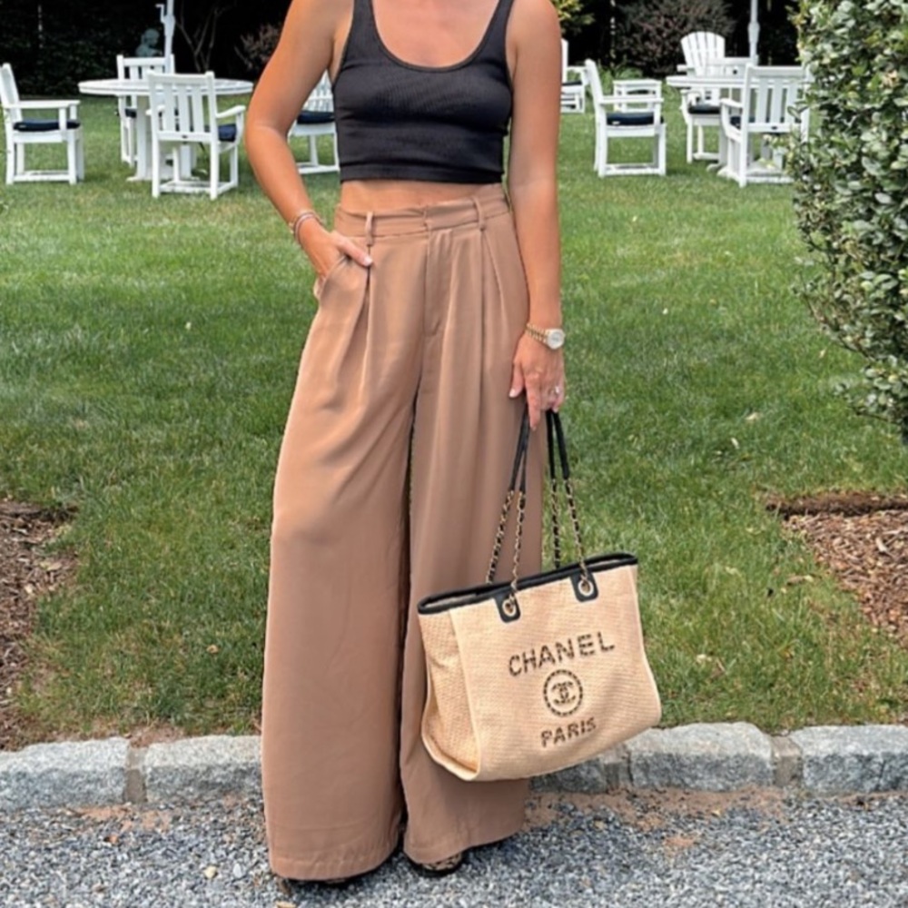 ‼️Sold‼️Tronjori high waisted pleated pants